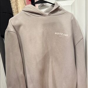 White Fox Boutique Cream Hoodie